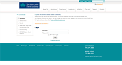 Desktop Screenshot of community.davisacademy.org